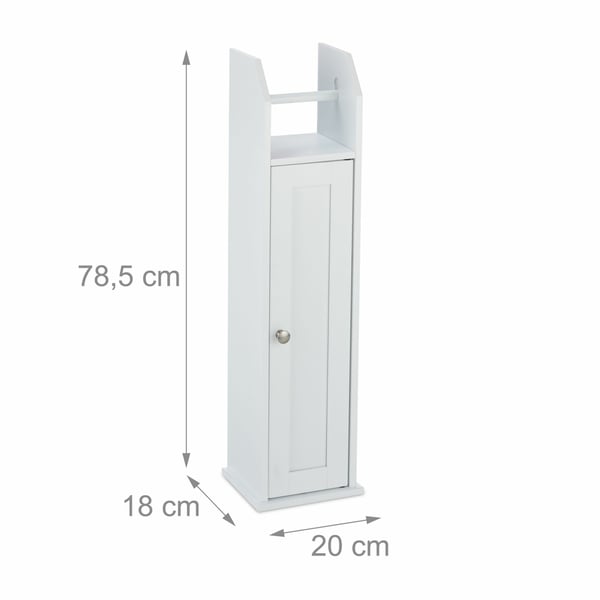 Relaxdays 10029473 Toiletpapir holder