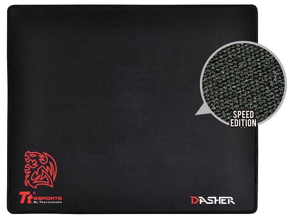 Thermaltake DASHER 2016 Spelmusmatta Svart