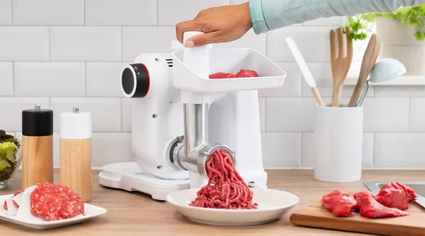 Miniatyrbild 3 av 6: Bosch MUZS2FWW tillbehör till mixer/matberedare Köttkvarnsset