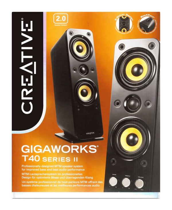 Pikkukuva 2 / 2: Creative Labs GigaWorks T40 Series II Musta 32 W
