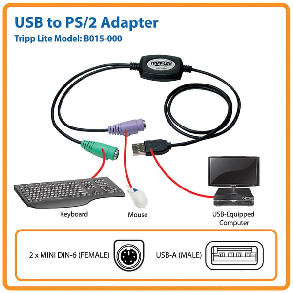 Tripp Lite B015-000 nätverkskort/adapters