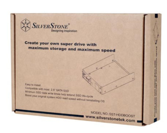 Miniatyrbild 3 av 5: Silverstone HDDBOOST Nickel
