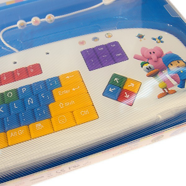 Pikkukuva 5 / 5: Pocoyo PCY-KB-1 näppäimistö USB Monivärinen