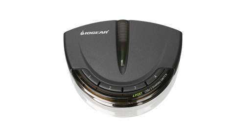 iogear GUB431 skrivarswitchar Kabel