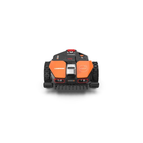 Miniatyrbillede 6 af 9: WORX Landroid Vision L1300 Robot plæneklipper Batteri Sort, Orange, Rød, Sølv