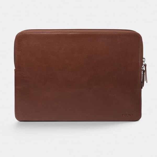 Miniatyrbillede 4 af 7: Trunk Leather Sleeve 35,6 cm (14") Etui Brun