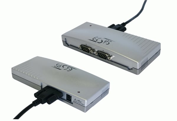 EXSYS USB 2.0 to 2S Serial RS-232 ports nätverkskort/adapters