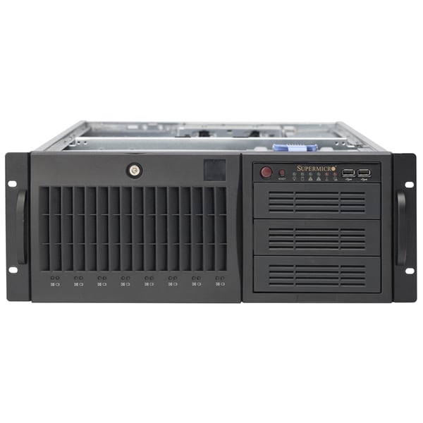 Supermicro SuperChassis 743AC-668B Full Tower Sort 668 W