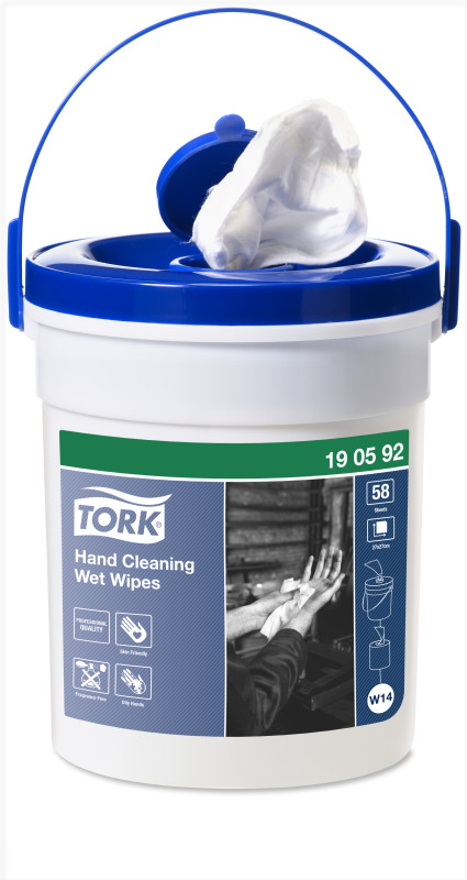 Tork 190592 engångsvåtservett för personligt bruk 1 styck Unisex 58 ark