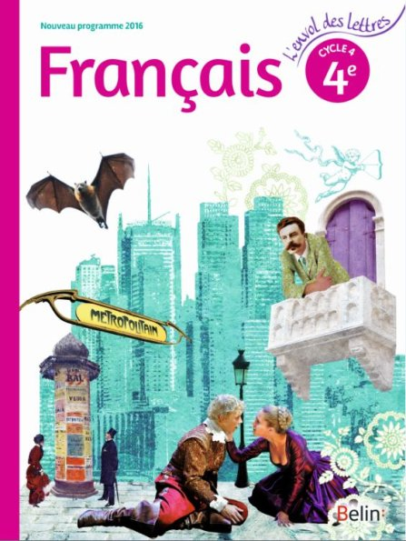 L'Envol Des Lettres Français 4E 2016 (Format Compact) kirja Ranska 384 sivua