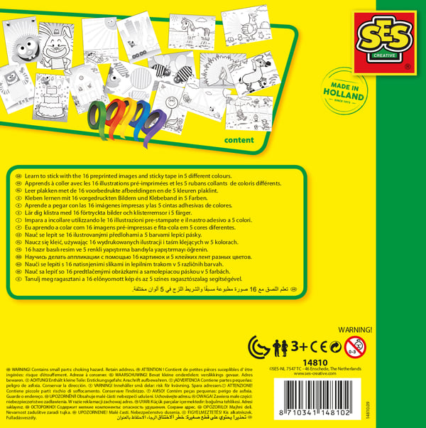 Pikkukuva 2 / 6: SES Creative Children's I learn to stick