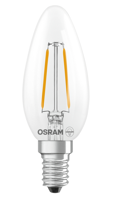 Miniatyrbillede 3 af 5: Osram 4099854466779 LED-lampe Varm hvid 2700 K 1,8 W E14 D