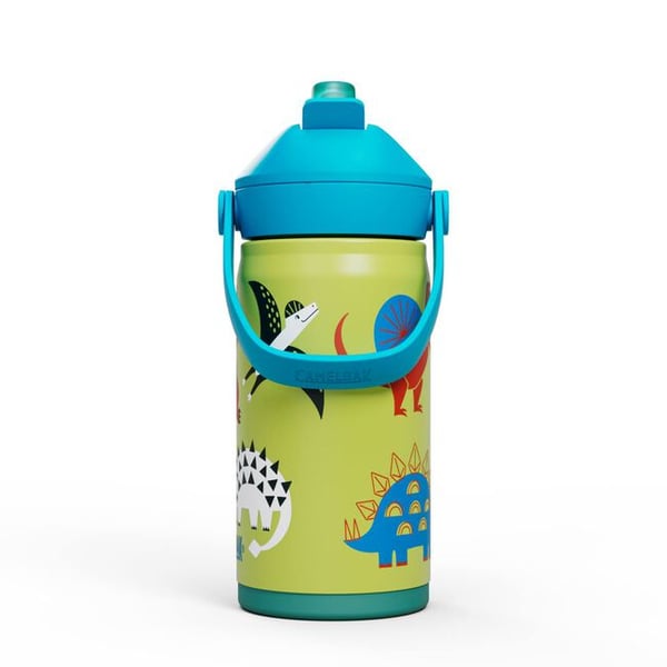 CamelBak Thrive Flip Straw Kids Daglig användning 400 ml Rostfritt stål Blå, Oliv