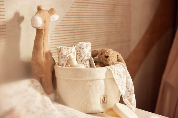 Jollein 535-851-68076 svøb Svøb tæppe Beige, Hvid