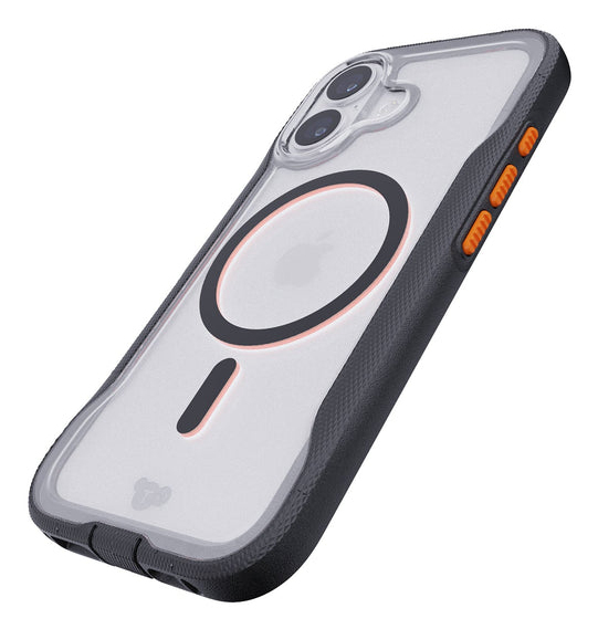 Tech21 T21-11311 mobiltelefon etui 16 cm (6.3") Cover Sort, Transparent
