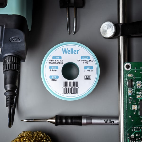 Miniatyrbild 5 av 7: Weller WSW 1 styck Lödtråd