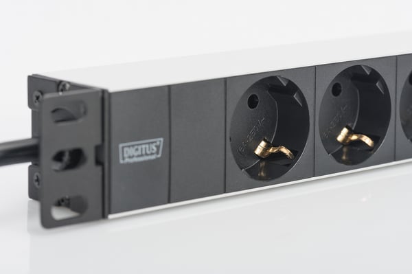 Miniatyrbillede 5 af 6: Digitus DN-95411 stikdåse 2 m 3 AC stikkontakt(er) Sort