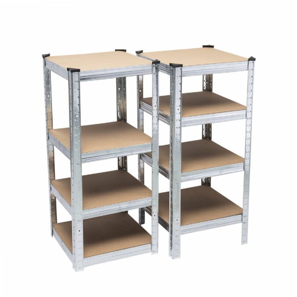 Pikkukuva 2 / 4: Werkapro 15256 hylly Modulaarinen hylly Vapaasti seisova MDF-levy Ruostumaton teräs, Ruskea