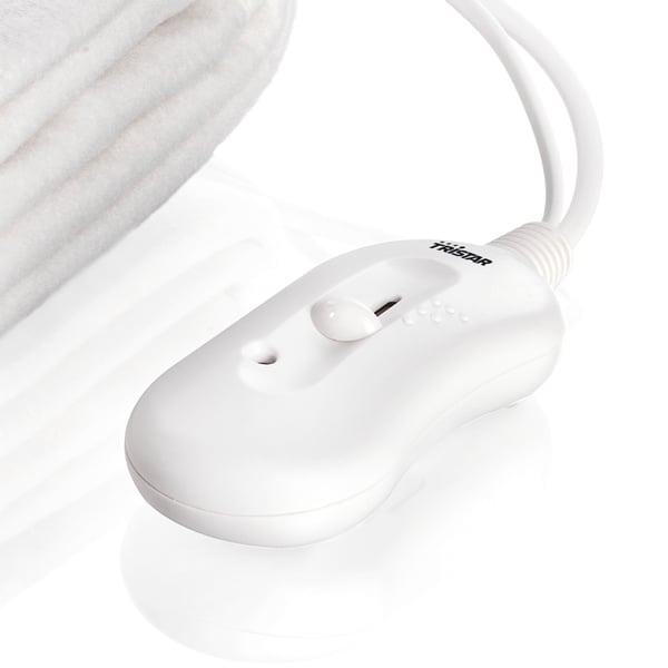 Miniatyrbillede 4 af 6: Tristar BW-4751 varmelagen og -pude Elektrisk tæppe 60 W Hvid Polyester