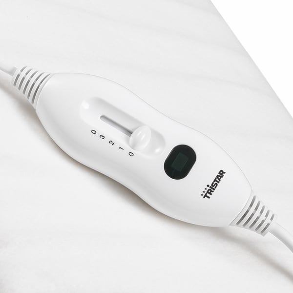 Tristar BW-4751 varmelagen og -pude Elektrisk tæppe 60 W Hvid Polyester