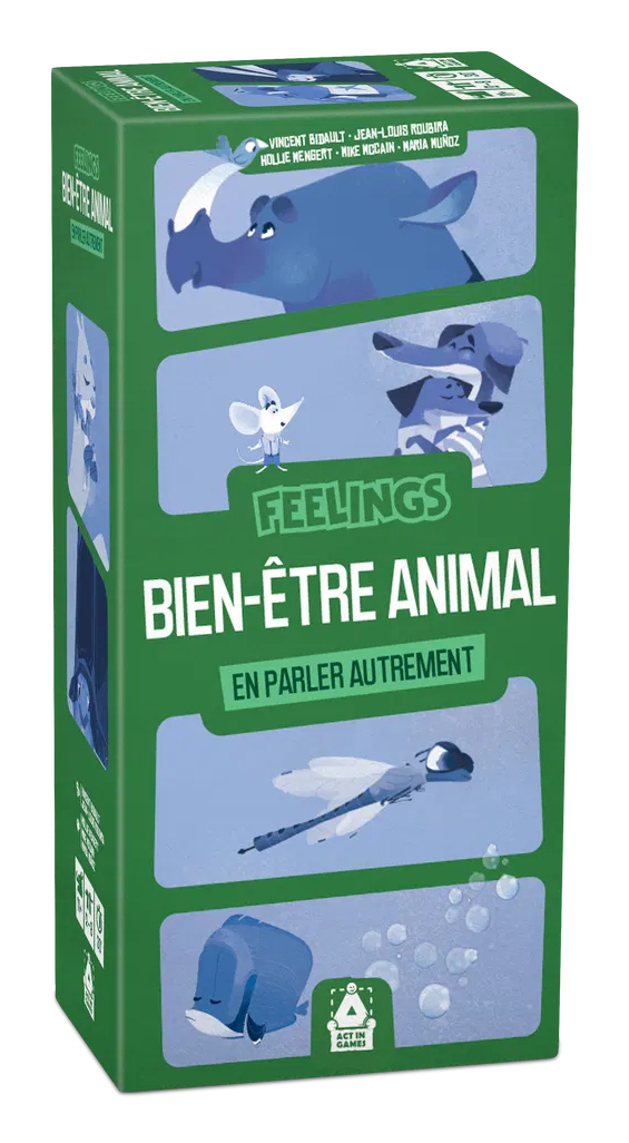 Pikkukuva 1 / 3: Blackrock Games FEELINGS - Bien etre animal 30 min Korttipeli