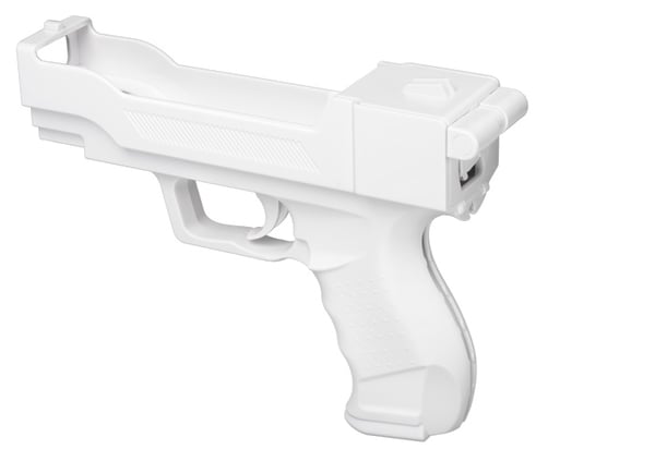 Bigben Interactive Gun, Nintendo Wii Vit Pistol