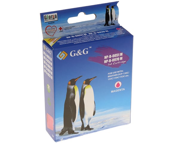 Pikkukuva 2 / 4: G&G 14541 mustekasetti 1 kpl Yhteensopiva Magenta