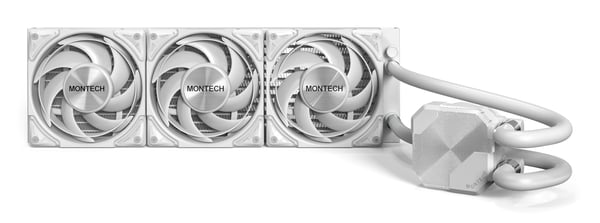 Montech HyperFlow Silent 360 Processor Allt-i-ett vätskekylare 12 cm Vit 1 styck