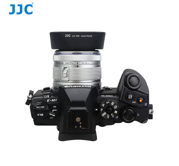 JJC LH-J40 Black Rund Sort