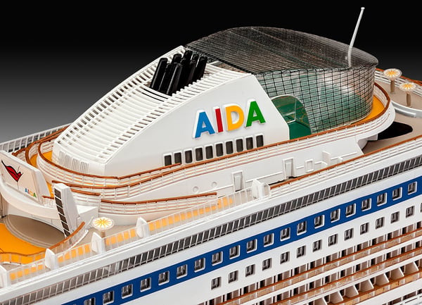 Revell AIDAblu Passagerarskeppsmodell Monteringssats 1:400
