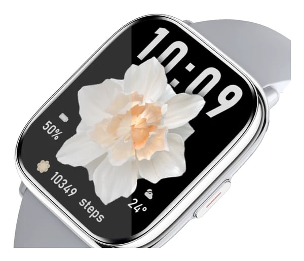 myPhone Watch Pastel 4,45 cm (1.75") AMOLED 40 mm Digital 390 x 450 pixel Berøringsskærm Sølv