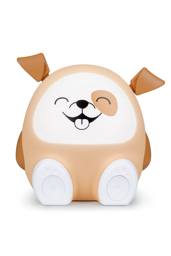 Bigben Interactive BTKIDSDOG herätyskello Digitaalinen herätyskello Beige, Ruskea