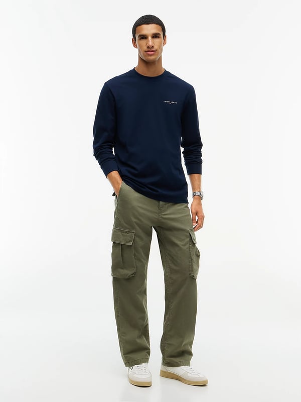Miniatyrbillede 2 af 6: Tommy Hilfiger DM0DM21594C1G T-shirt Crew neck Bomuld