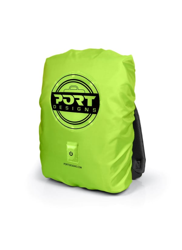 Port Designs 180113 rygsæk Regnafdækning til rygsæk Gul Nylon 25 L