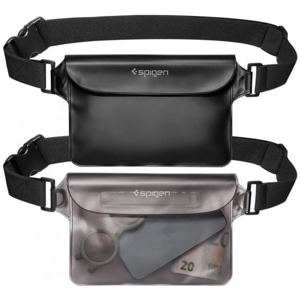 Spigen A620 Aqua Shield mavetaske Plast Sort