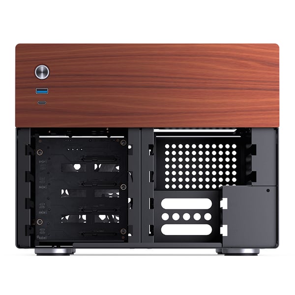 Jonsbo N4 Black Micro Tower Svart