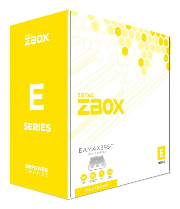 Miniatyrbild 7 av 8: Zotac ZBOX MAGNUS EAMAX395C 2,6L storlek PC Svart 395 3 GHz
