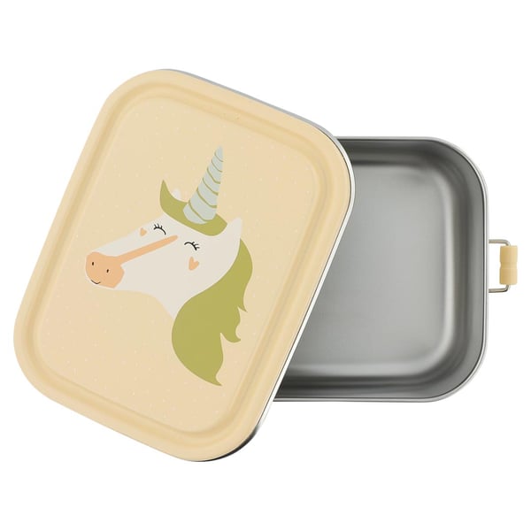 Pikkukuva 2 / 16: TRIXIE 2359224 lounaslaatikko Lounasrasia Silikoni, Ruostumaton teräs Beige, Vihreä, Valkoinen 1 kpl