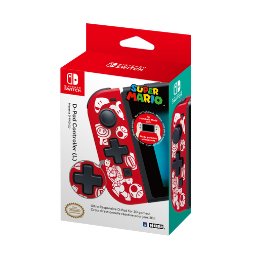 Miniatyrbild 5 av 5: Hori D-Pad Svart, Röd, Vit Spelplatta Nintendo Switch