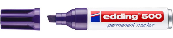 Edding 4-500008 markeringspennor Mejsel/Fin spets Violett 1 styck