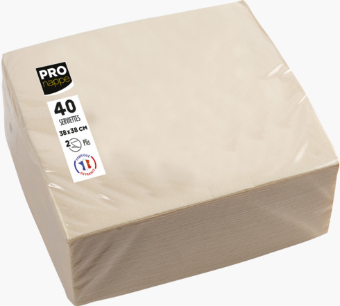 PRONAPPE SV623802I serviet 40 stk Elfenben