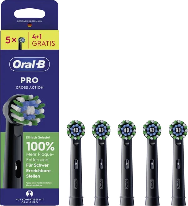 Oral-B Pro CrossAction 5 kpl Musta