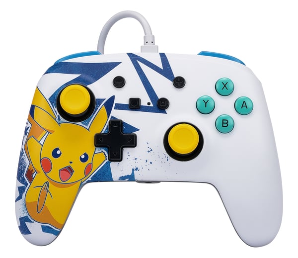 Pikkukuva 1 / 12: PowerA NSGP0041-01 peliohjain Monivärinen USB Pad-ohjain Analoginen/Digitaalinen Nintendo Switch