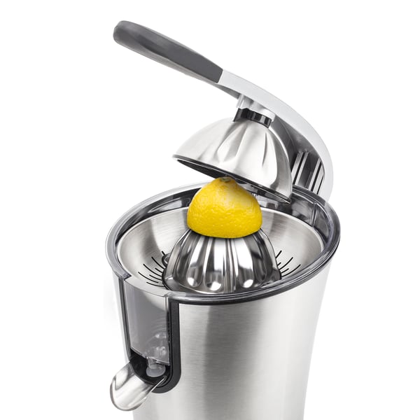 Princess 201860 elektrisk citruspress 300 W Svart, Rostfritt stål