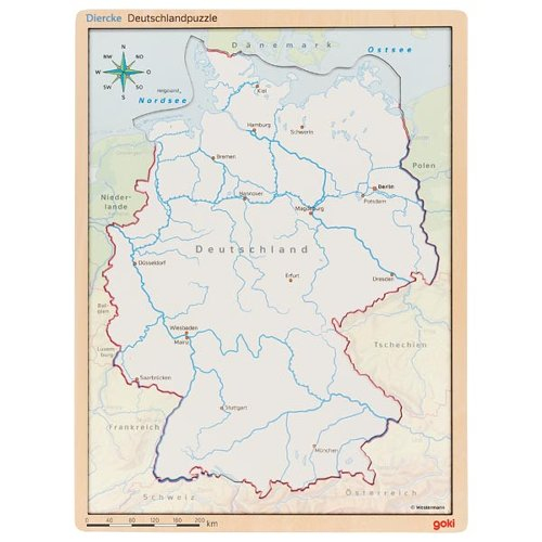 Miniatyrbillede 2 af 8: Goki 57417 puslespil Form puslespil 98 stk Verden