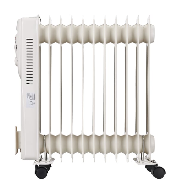 Extralink EX.30622 elektrisk rumsvärmare inomhus Vit 2500 W Elektrisk oljevärmare