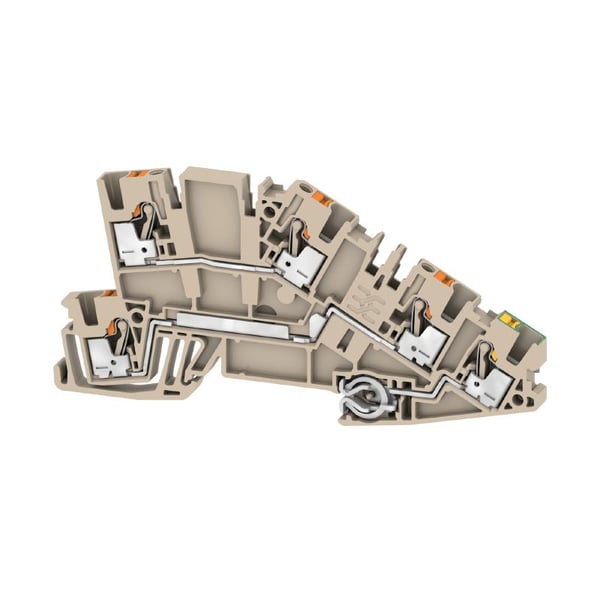 Weidmüller AITB 2.5 L-L-PE termisk blok 3 Beige Weidmüller AITB 2.5 L-L-PE termisk blok 3 Beige