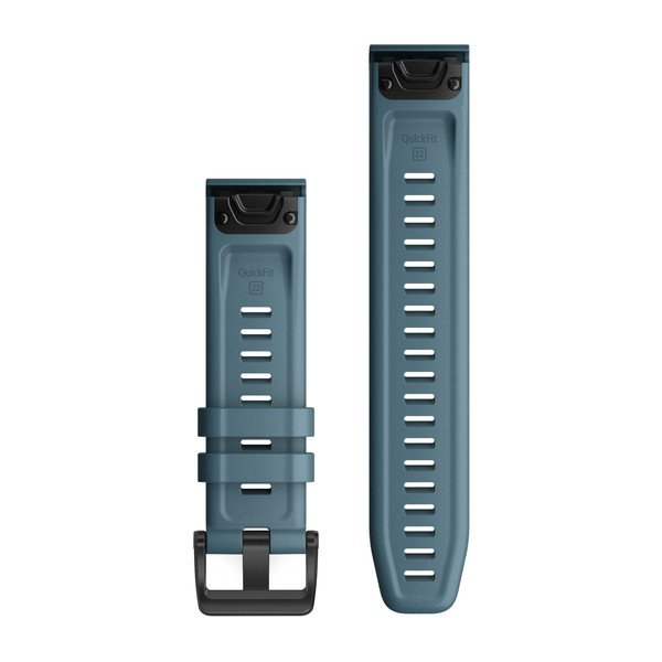 Miniatyrbillede 2 af 2: Garmin QuickFit 22 Band Blå Silikone