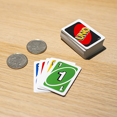 World’s Smallest UNO Kortspil Matching