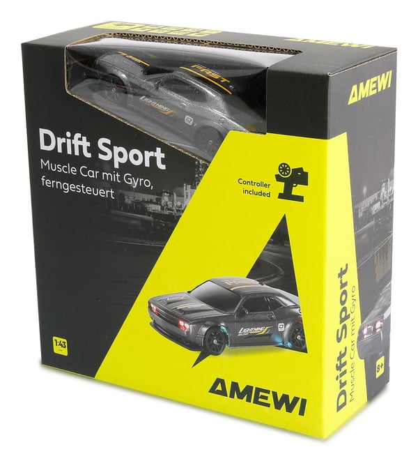 Amewi 21137 radiostyrd modell Driftbil Elmotor 1:43